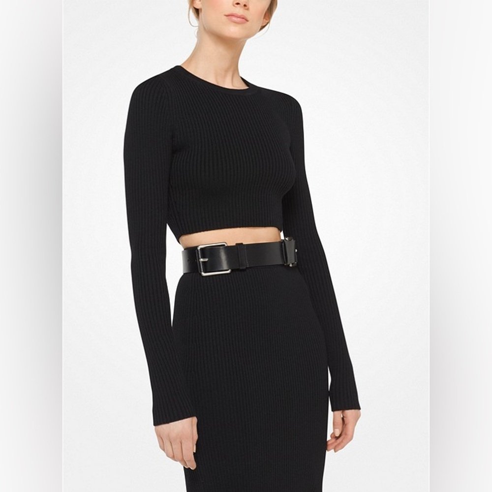 NWT perfect condition MK Twin Buckle Belt